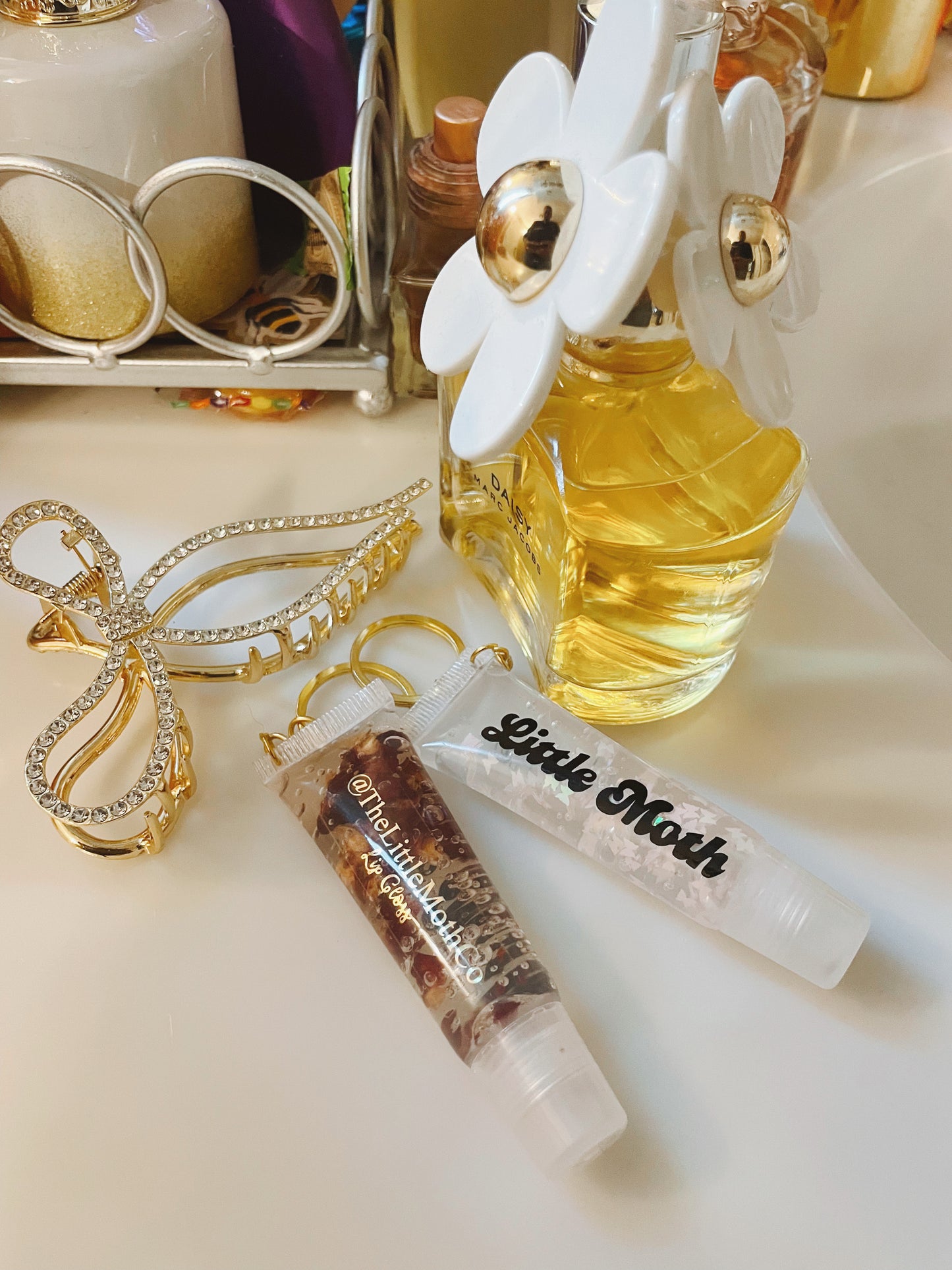 Key Chain Lip Gloss-Fleur, Moth Gloss